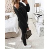 CHICME Womens 2 Piece Outfits Fall Tracksuit(Black)