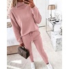 CHICME Womens 2 Piece Outfits Fall Tracksuit(Red Bean)